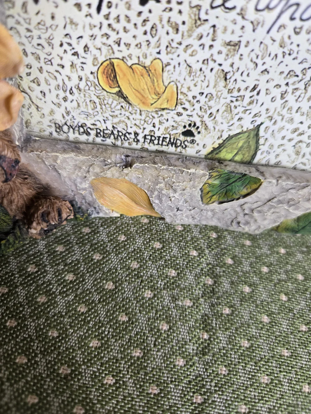 Boyds Sunflower Bear Decorative Picture Frame Or Just Decor